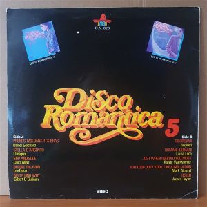 DISCO ROMANTICA 5 / JAMES TAYLOR, MARK ALMOND, LAURA LUCA, LEE OSKAR, DANIEL GUICHARD - LP YERLİ BASKI 2.EL PLAK