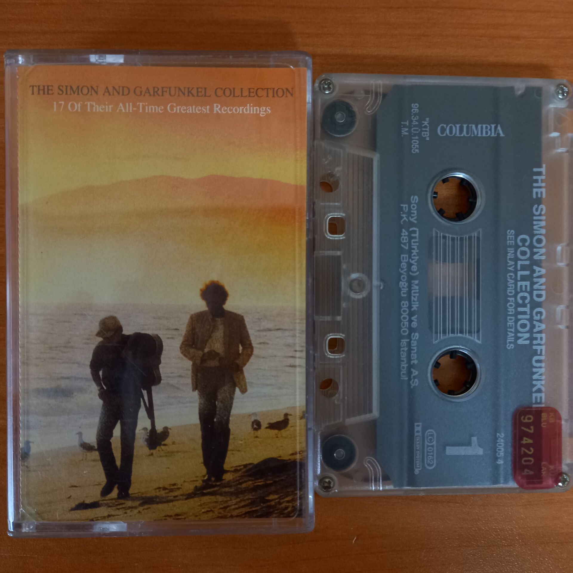 SIMON & GARFUNKEL – THE SIMON AND GARFUNKEL COLLECTION / 17 OF THEIR ALL TIME GREATEST RECORDINGS (1996) - KASET 2.EL