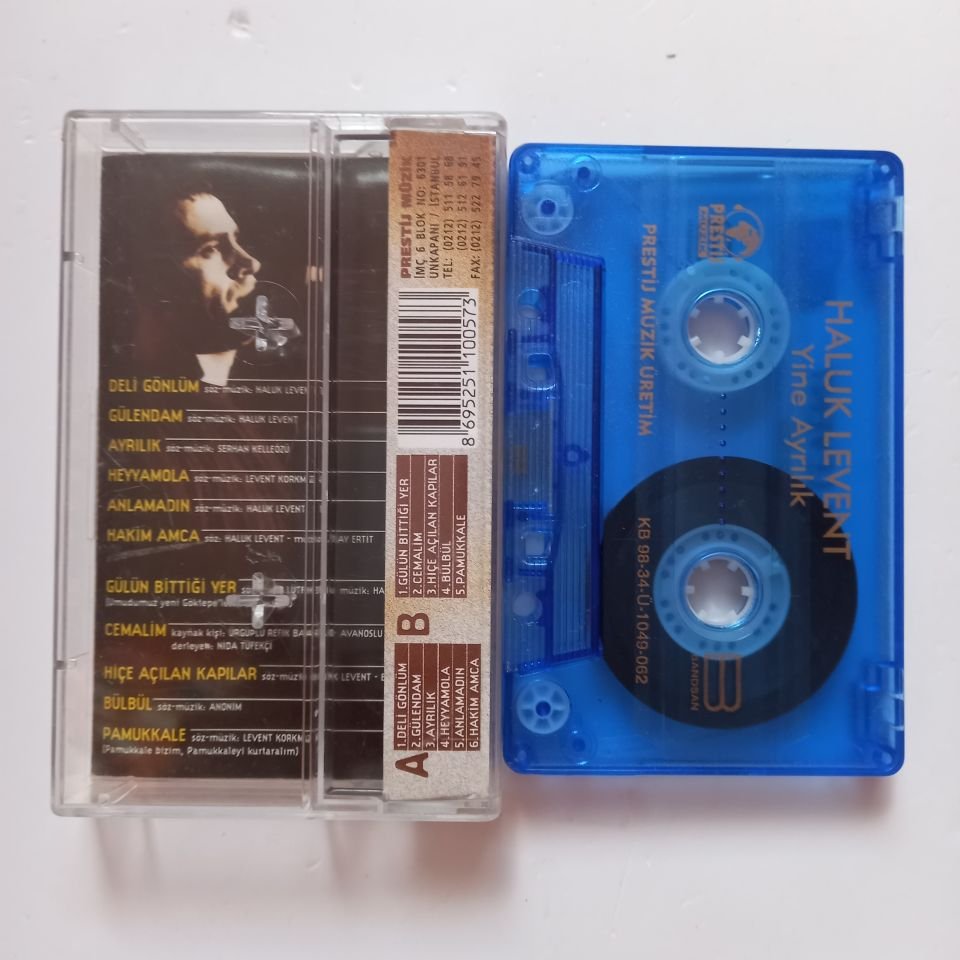 HALUK LEVENT - YİNE AYRILIK (1989) - KASET 2.EL