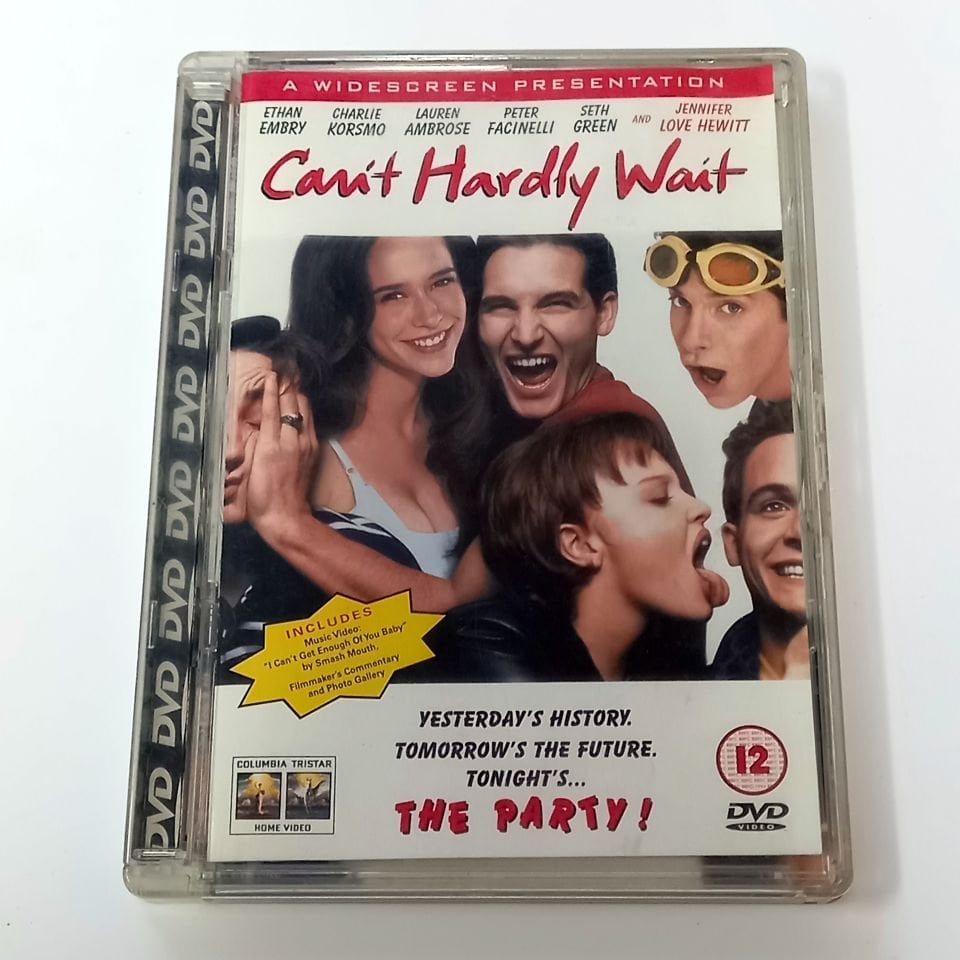 CAN\'T HARDLY WAIT -ETHAN EMBRY,SETH GREEN, JENNIFER LOVE HEWITT- DVD 2.EL