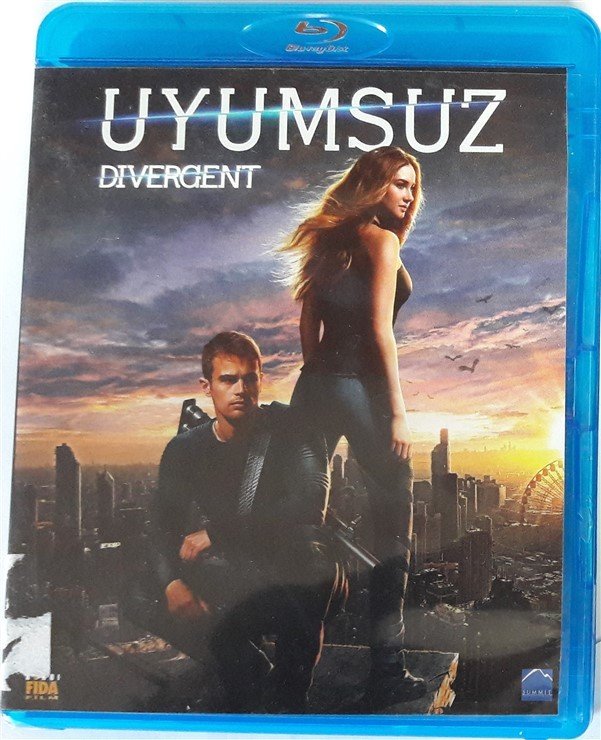UYUMSUZ - DIVERGENT - SHAILENE WOODLEY - BLU RAY 2.EL