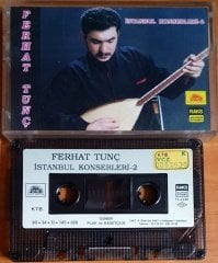 FERHAT TUNÇ - İSTANBUL KONSERLERİ-2 (1990) - KASET GÜNER 2.EL