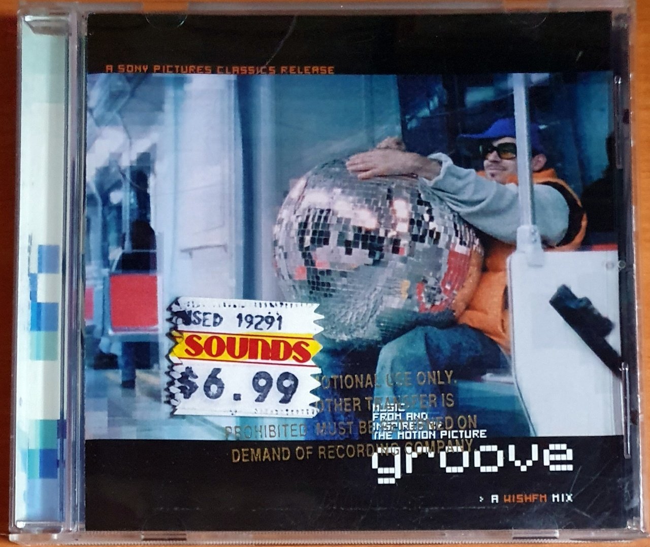 GROOVE SOUNDTRACK / B-15 PROJECT, BABY D LOVE, ORBITAL, BEDROCK, HYBRID (2000) - CD PROMO 2.EL