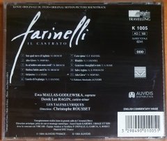 FARINELLI SOUNDTRACK / EWA MALLAS-GODLEWSKA, DEREK LEE RAGIN (1994) - CD 2.EL