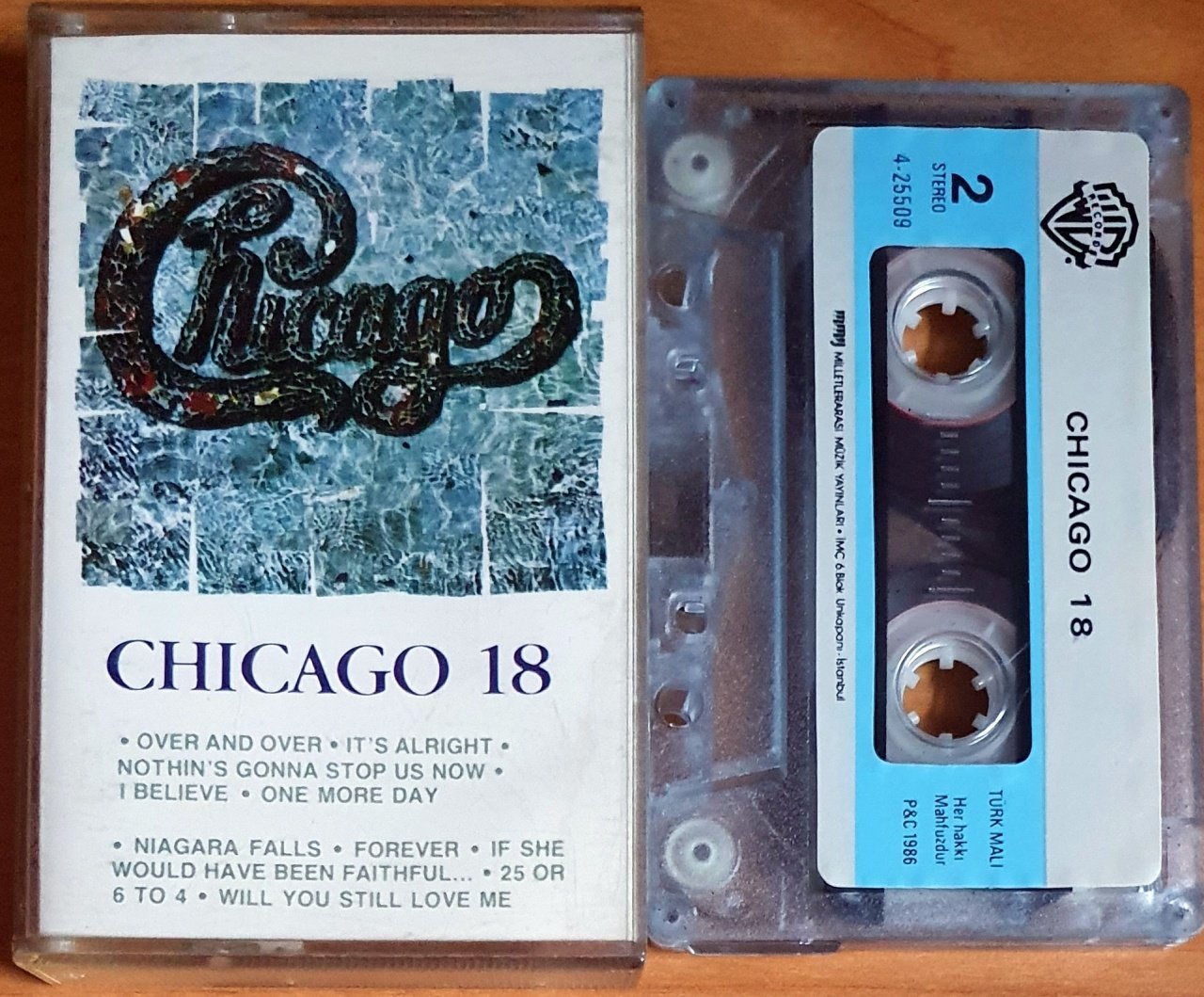CHICAGO - 18 (1986) - KASET 2.EL