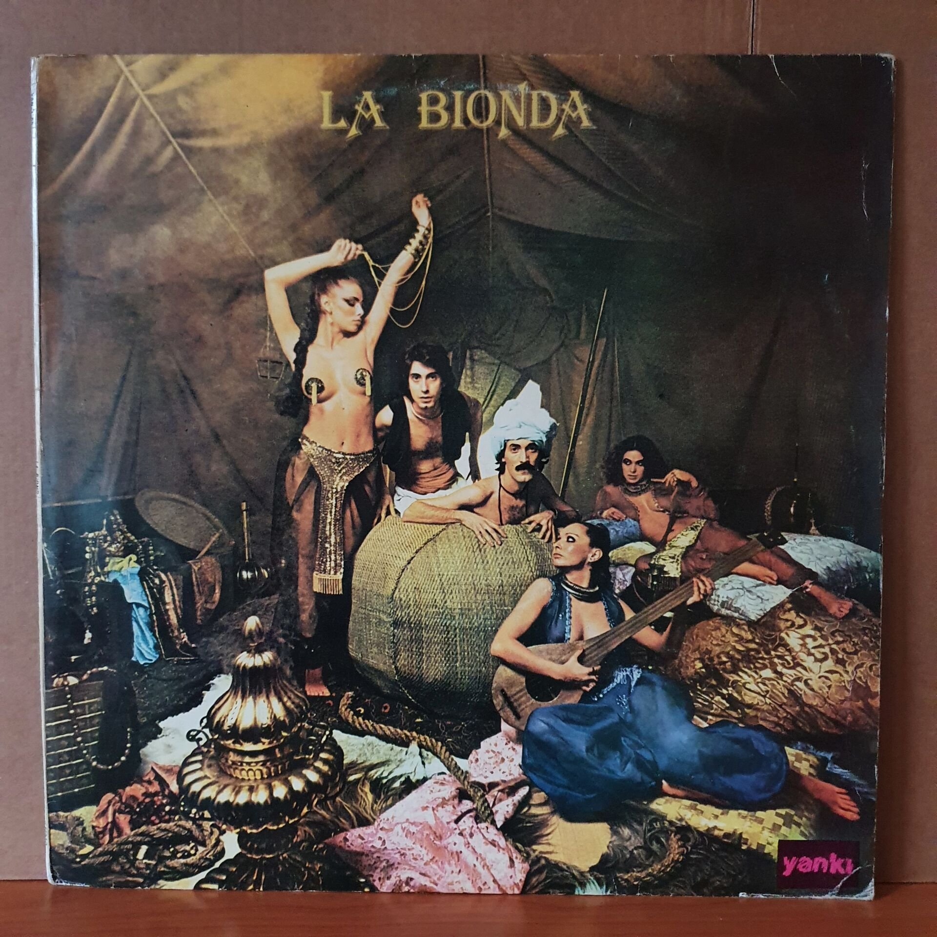 LA BIONDA - LA BIONDA (1978) - LP YERLİ BASKI 2.EL PLAK