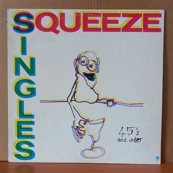 SQUEEZE – SINGLES / 45'S AND UNDER (1982) - LP 2.EL PLAK