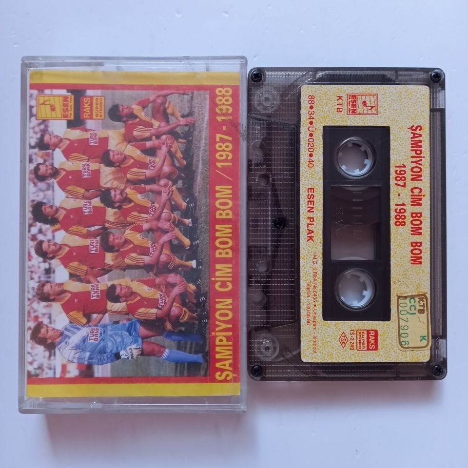 ŞAMPİYON CİM BOM BOM / 1987-1988 (1988) - KASET 2.EL