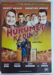 HÜKÜMET KADIN 2 - DEMET AKBAĞ - ERCAN KESAL - SERMİYAN MİDYAT - DVD 2.EL