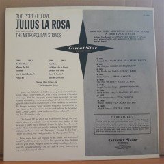 THE PORT OF LOVE JULIUS LA ROSA - LP 2.EL PLAK