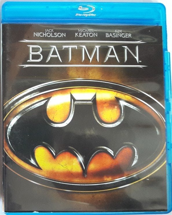 BATMAN - MICHAEL KEATON - JACK NICHOLSON - TIM BURTON - BLU RAY 2.EL