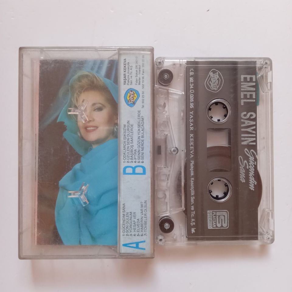 EMEL SAYIN - GÜCENDİM SANA (1992) - KASET 2.EL