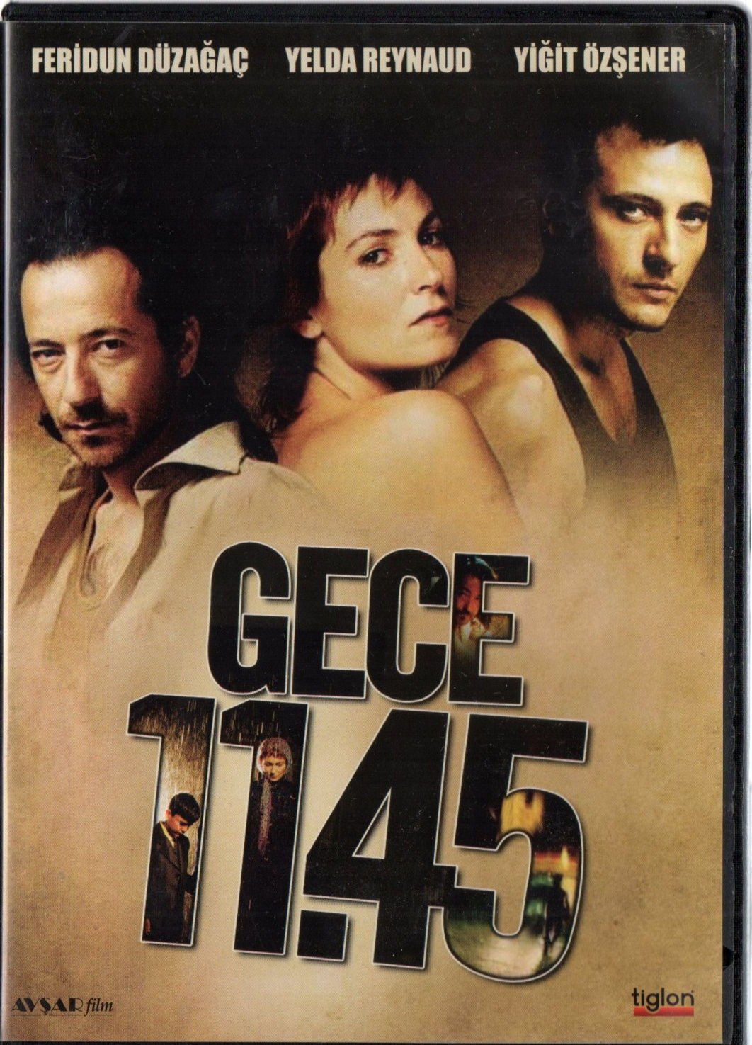 GECE 11.45 - FERİDUN DÜZAĞAÇ - YİĞİT ÖZŞENER - DVD 2.EL
