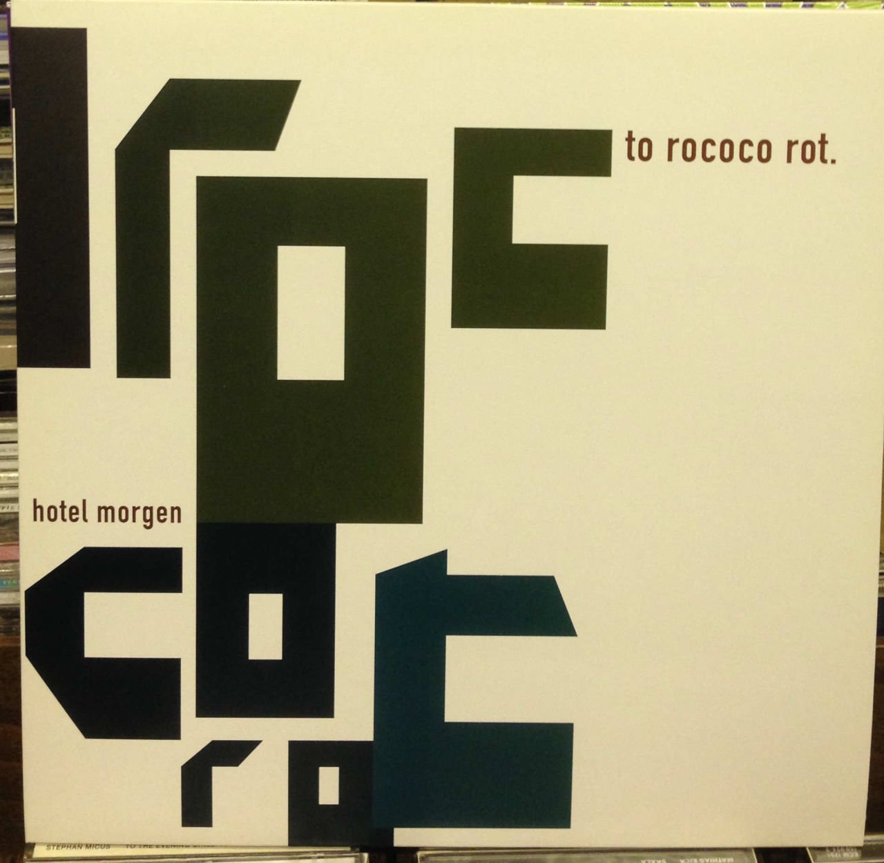 TO ROCOCO ROT HOTEL MORGEN LP SIFIR