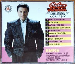 COŞKUN SABAH - İSYANLARDAYIM / KÖR AŞIK (1992) CD 2.EL