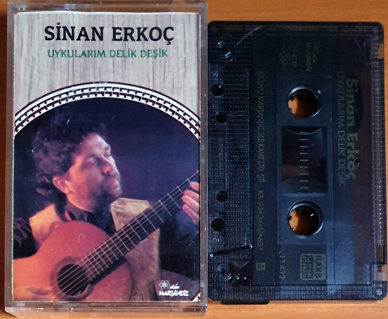 SİNAN ERKOÇ - UYKULARIM DELİK DEŞİK (1993) - KASET 2.EL