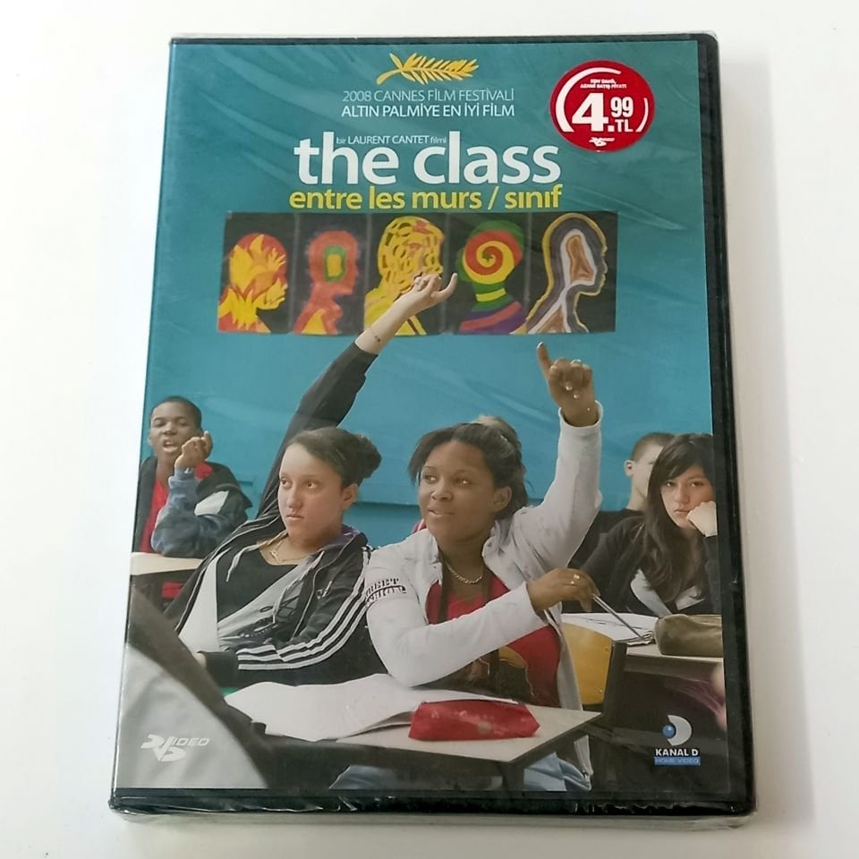 THE CLASS - ENTRE LES MURS - SINIF YÖN.: LAURENT CANTET- DVD AMBALAJINDA SIFIR
