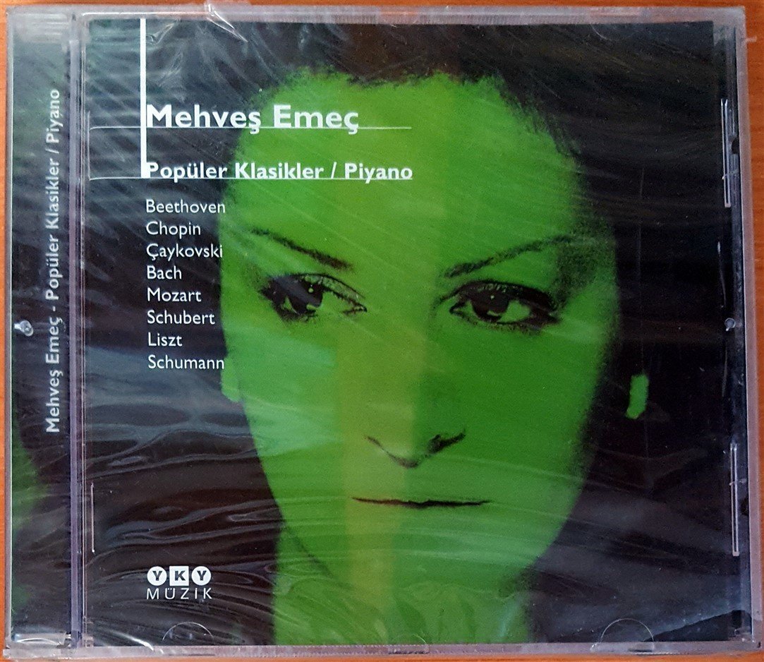 MEHVEŞ EMEÇ - POPÜLER KLASİKLER / PİYANO CD SIFIR