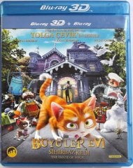 BÜYÜLER EVİ SİHİRBAZ KEDİ - THE HOUSE OF MAGIC - 3DBLURAY 2.EL