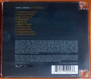 DAVID JORDAN - SET THE MOOD (2007) - CD 2.EL