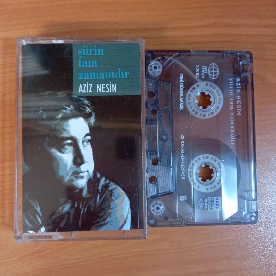 AZİZ NESİN - ŞİİRİN TAM ZAMANIDIR (1998) - KASET 2.EL