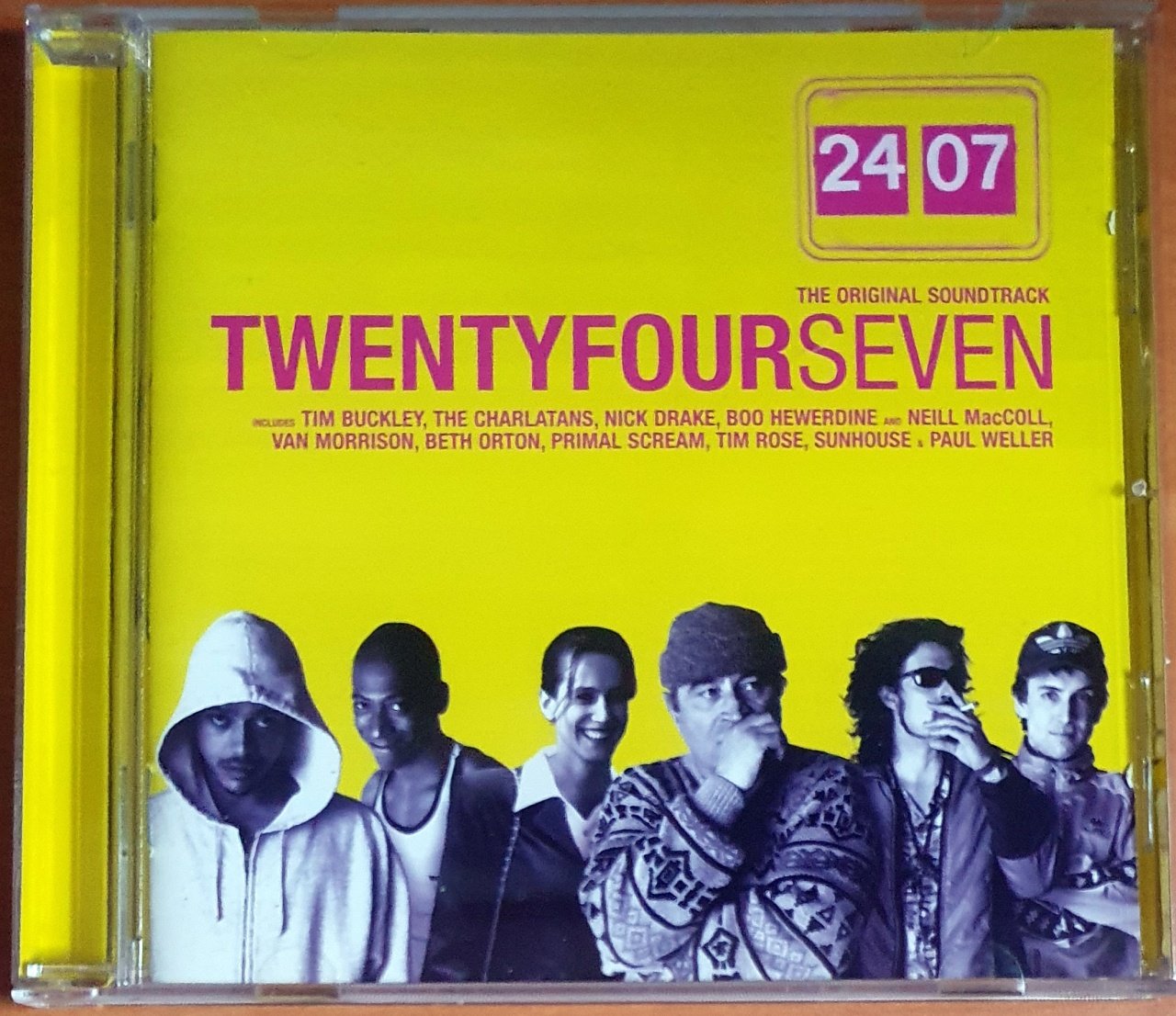 TWENTYFOURSEVEN SOUNDTRACK / TIM BUCKLEY, THE CHARLATANS, NICK DRAKE, BOO HEWERDINE, VAN MORRISON, BETH ORTON, PRIMAL SCREAM, TIM ROSE (1998) - CD 2.EL