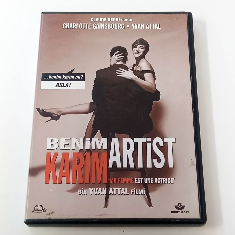 BENİM KARIM ARTİST - MA FEMME EST UNE ACTRICE - CHARLOTTE GAINSBOURG, YVAN ATTAL, YÖN.: YVAN ATTAL- DVD 2.EL