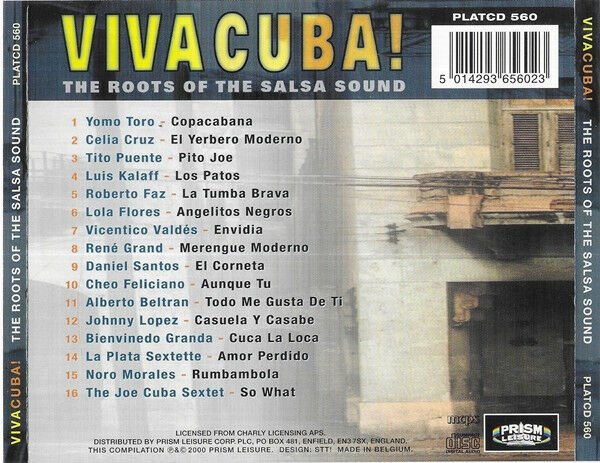 VARIOUS – VIVA CUBA! THE ROOTS OF THE SALSA SOUND (2000) - CD 2.EL