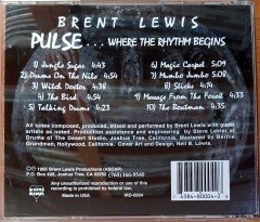 BRENT LEWIS - PULSE...WHERE THE RHYTHM BEGINS (1995) CD 2.EL