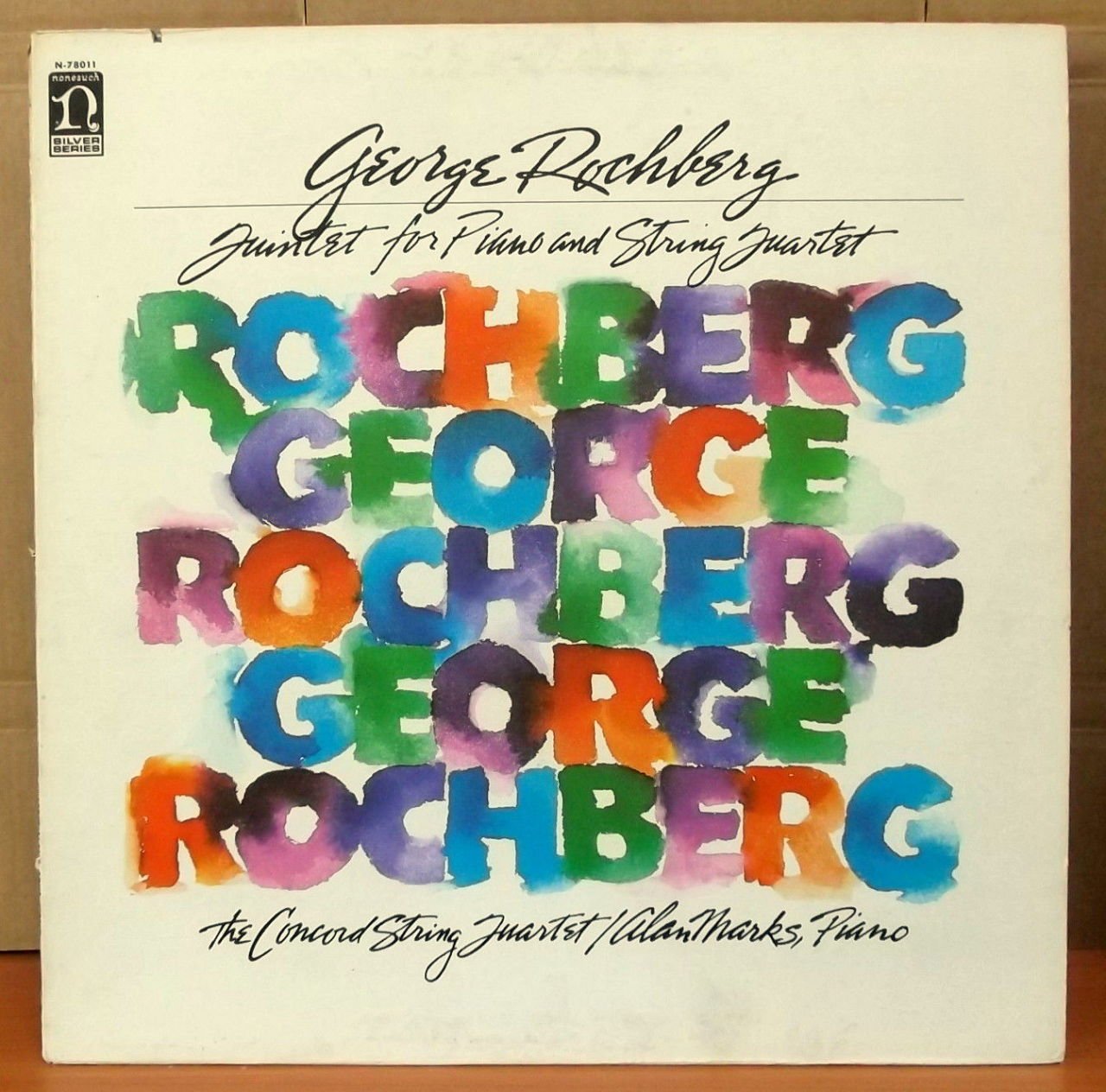 GEORGE ROCHBERG Quintet for Piano LP 2.EL