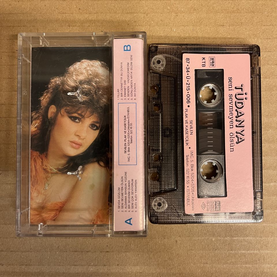 TÜDANYA - SENİ SEVMEYEN ÖLSÜN (1987) - KASET 2.EL