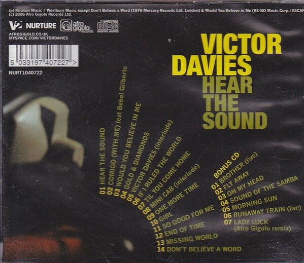 VICTOR DAVIES – HEAR THE SOUND (2006) - CD+BONUS CD 2.EL