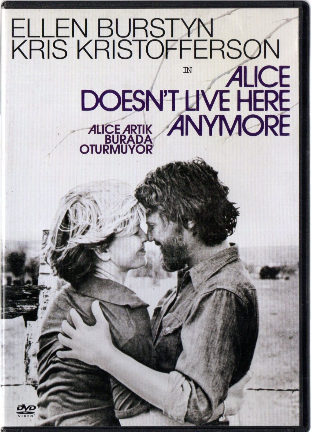 ALICE DOESN'T LIVE HERE ANYMORE - ALICE ARTIK BURADA OTURMUYOR - ELLEN BURSTYN - DVD 2.EL