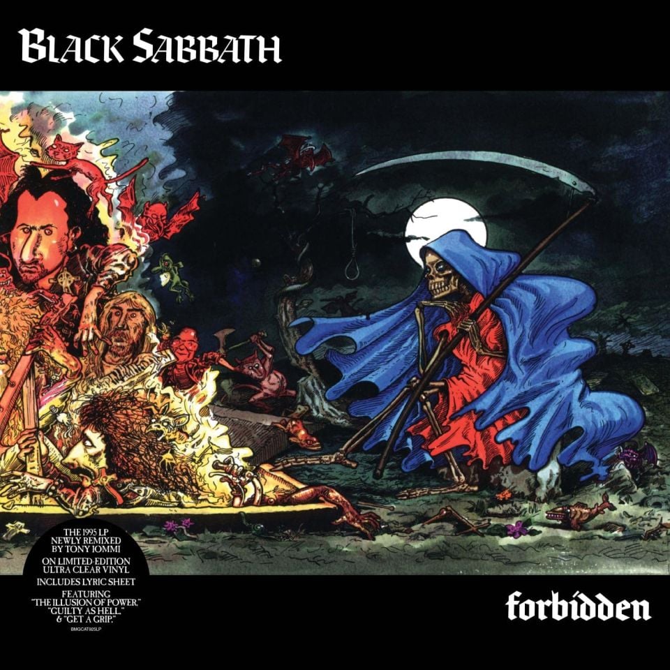 BLACK SABBATH - FORBIDDEN (1995) - LP 2024 ULTRA CLEAR COLOURED EDITION SIFIR PLAK