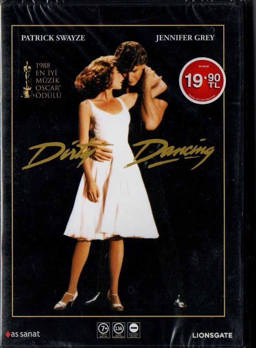 DIRTY DANCING - İLK AŞK İLK DANS - PATRICK SWAYZE - JENNIFER GREY - 2xDVD AMBALAJINDA SIFIR