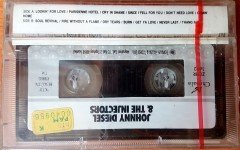JOHNNY DIESEL & THE INJECTORS (1989) TOPKAPI CASSETTE MADE IN TURKEY ''NEW'' PAPER LABEL
