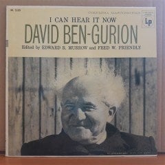 DAVID BEN-GURION - I CAN HEAR IT NOW - LP 2.EL PLAK