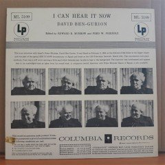 DAVID BEN-GURION - I CAN HEAR IT NOW - LP 2.EL PLAK