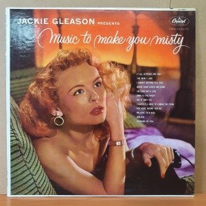JACKIE GLEASON - MUSIC TO MAKE YOU MISTY (1953) - LP 2.EL PLAK