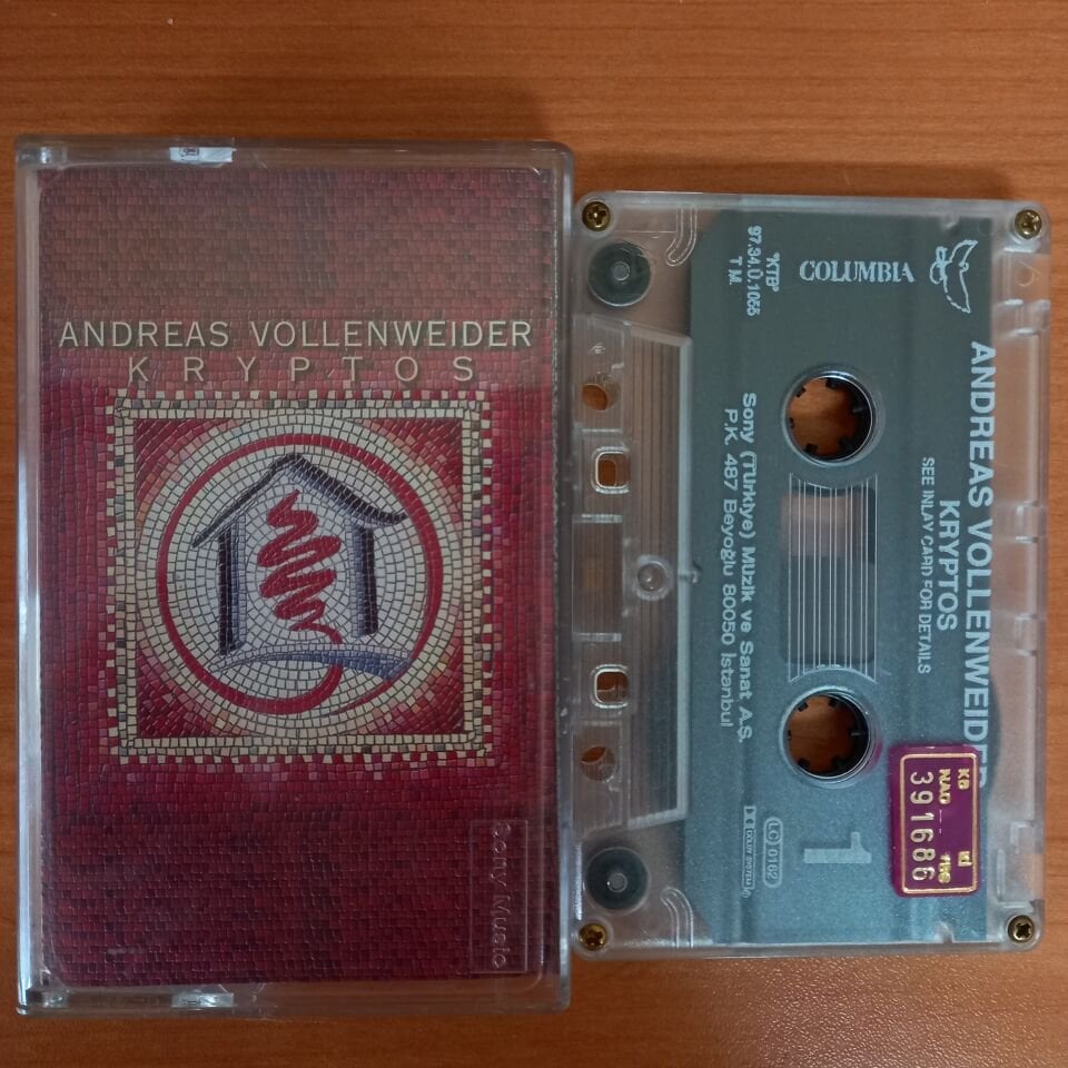 ANDREAS VOLLENWEIDER – KRYPTOS (1997) - KASET 2.EL