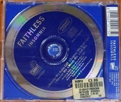 FAITHLESS - INSOMNIA (1996) - CD CHEEKY RECORDS SINGLE 2.EL