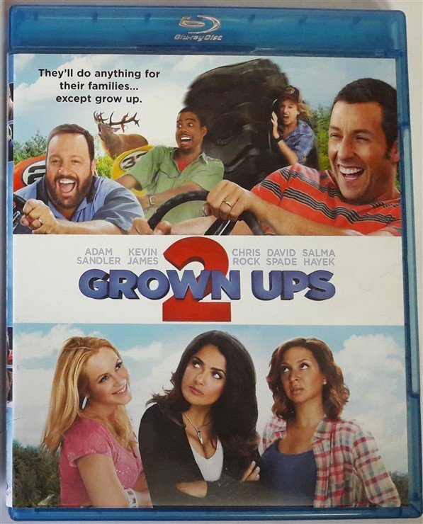 GROWN UPS 2 - BÜYÜKLER 2 - ADAM SANDLER - KEVIN JAMES - BLU RAY 2.EL