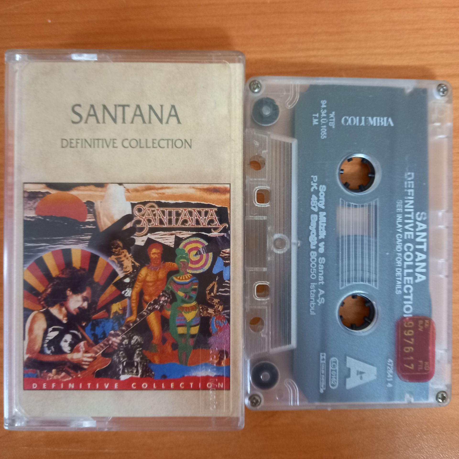 SANTANA – DEFINITIVE COLLECTION (1994) - KASET 2.EL