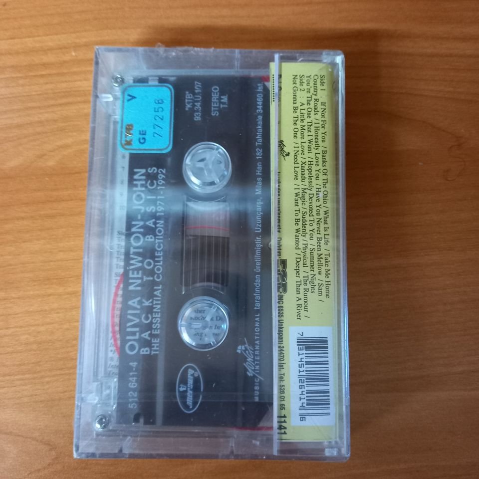 OLIVIA NEWTON - JOHN / BACK TO BASICS, THE ESSENTIAL COLLECTION 1971 -1992 (1993) - KASET AMBALAJINDA SIFIR