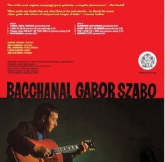 GABOR SZABO - BACCHANAL (1968) - LP 2017 EDITION SIFIR PLAK