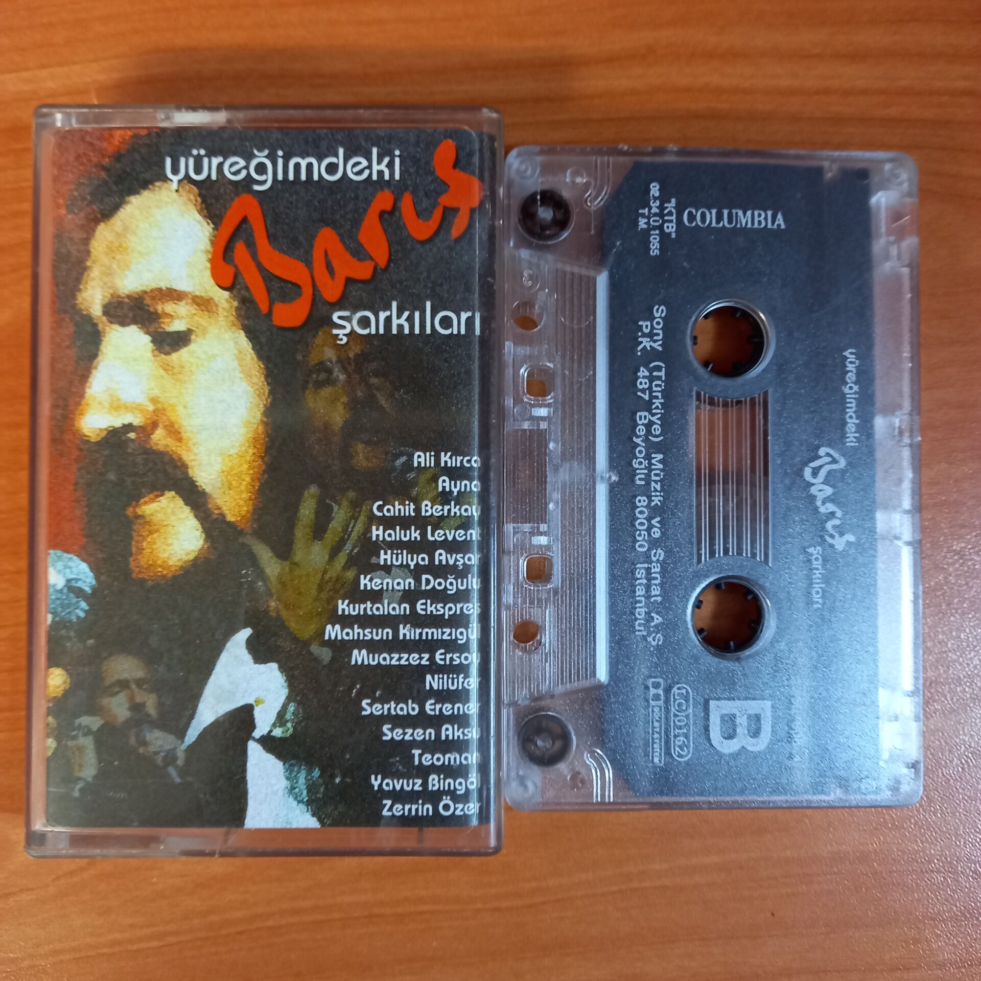 BARIŞ MANÇO - YÜREĞİMDEKİ BARIŞ ŞARKILARI (2002) - KASET 2.EL