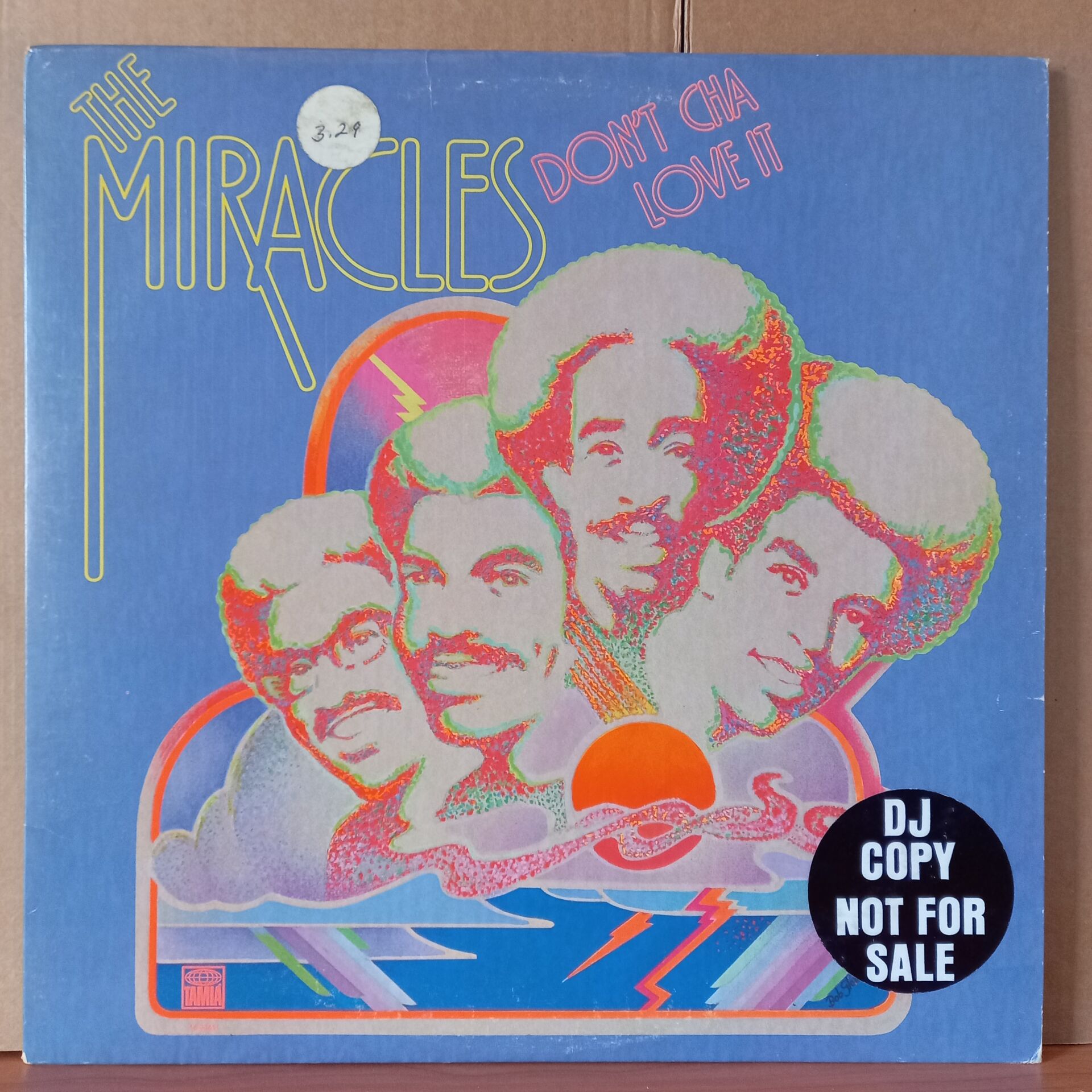 THE MIRACLES – DON'T CHA LOVE IT (1975) - LP 2.EL PLAK