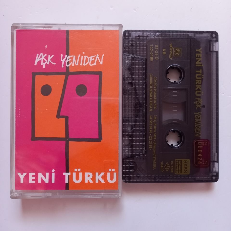 YENİ TÜRKÜ - AŞK YENİDEN (1992) - KASET 2.EL