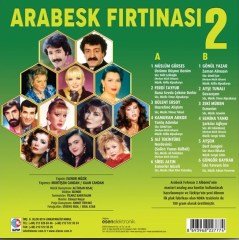 ARABESK FIRTINASI VOL 2 - MÜSLÜM GÜRSES, FERDİ TAYFUR,ZEKİ MÜRAN,KAMURAN AKKOR... - LP 2021 BASIM SIFIR PLAK