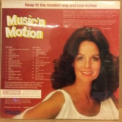 AEROBIC MUSIC ON MOTION 20 CHRISTINA GREGG 1979 SIFIR PLAK